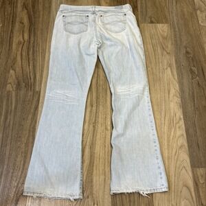 Abercrombie & Fitch Light Blue Boot Cut Jeans